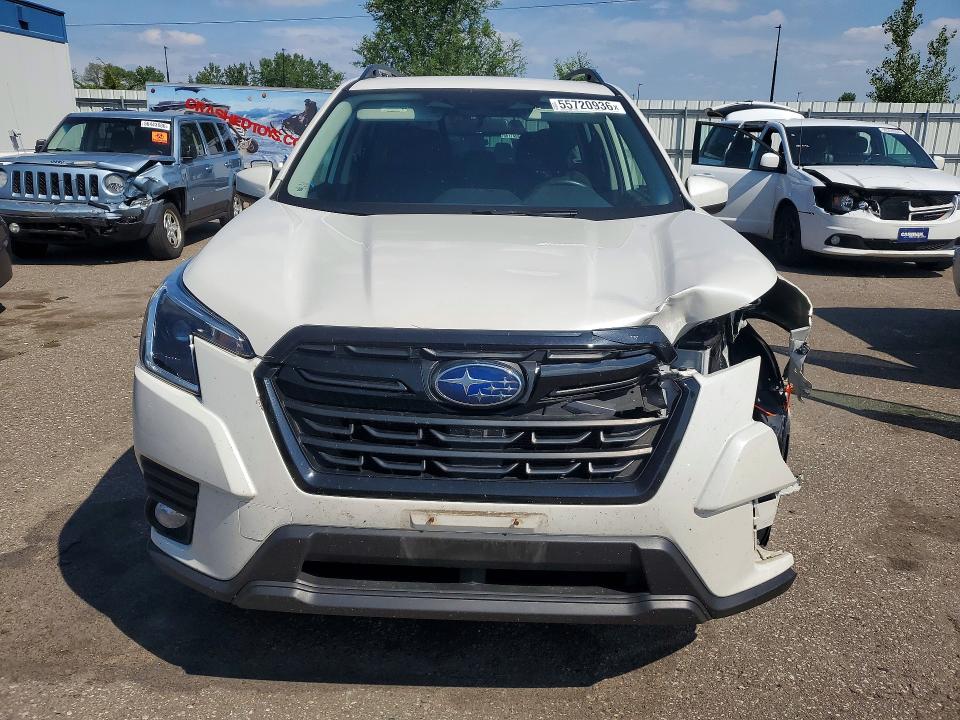 2022 Subaru Forester VIN JF2SKADC3NH435179 COPART salvage auction — FRONT END, Mn - Cert Of Title-Salvage, sold $6,400 on 2026-07-14 (photo 5)