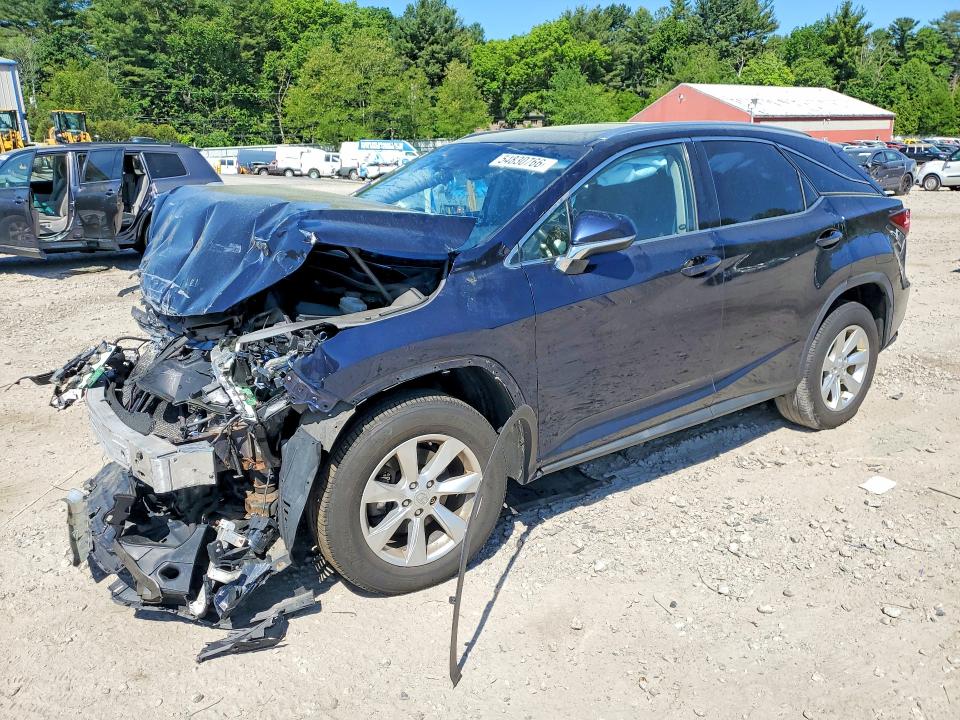 2017 Lexus Rx VIN JTJBZMCA4H2018024 COPART salvage auction — FRONT END, Ma - Cert Of Title-Salvage, sold $5,900 on 2026-07-16 (photo 1)