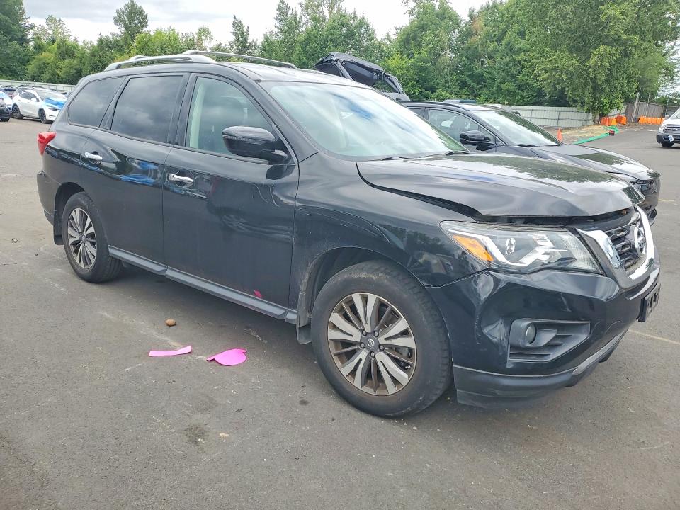 2017 Nissan Pathfinder VIN 5N1DR2MM1HC679363 COPART salvage auction — FRONT END, Or - Non Public Clean Title, sold $2,000 on 2026-07-12 (photo 4)