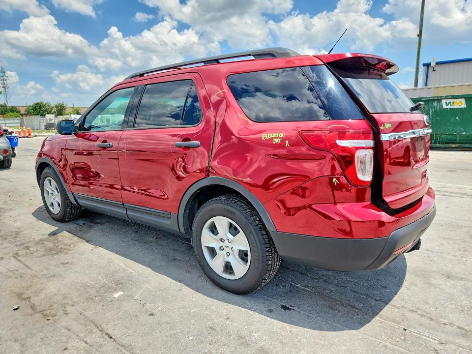 2013 Ford VIN 1FM5K7B8XDGC16345 COPART salvage auction — REAR END, Fl - Cert Of Title Slvg Rebuildable, sold $2,800 on 2026-07-02 (photo 2)