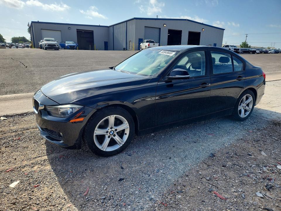 2014 BMW 3er VIN WBA3B5G5XENS06536 COPART salvage auction — HAIL, Ok - Cert Of Title-Salvage, sold $2,300 on 2026-07-16 (photo 1)