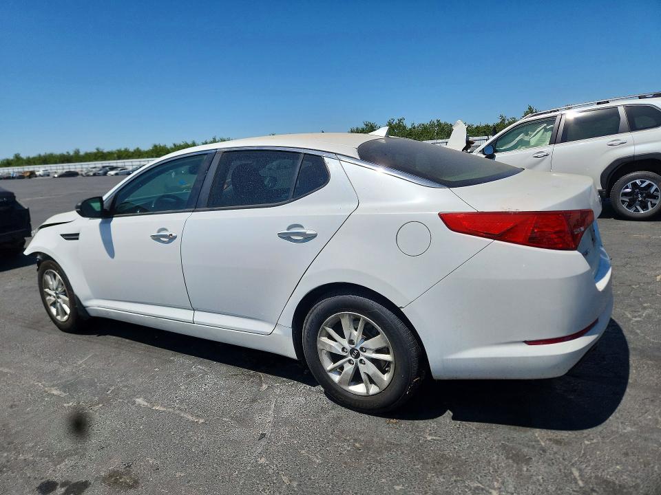 2012 Kia Optima VIN KNAGM4A77C5281658 COPART salvage auction — FRONT END, Ca - Salvage Certificate, sold $775 on 2026-07-09 (photo 2)