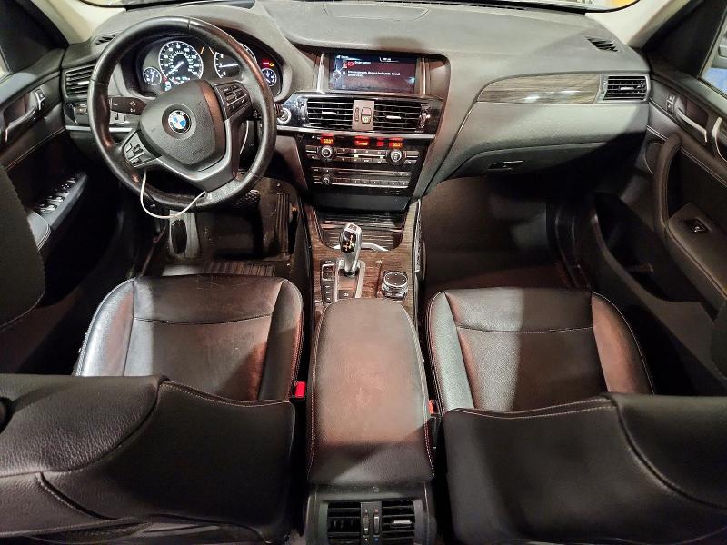 2016 BMW X3 VIN 5UXWX9C56G0D88770 COPART salvage auction — FRONT END, Pa - Certificate Of Salvage, sold $1,200 on 2026-07-17 (photo 8)
