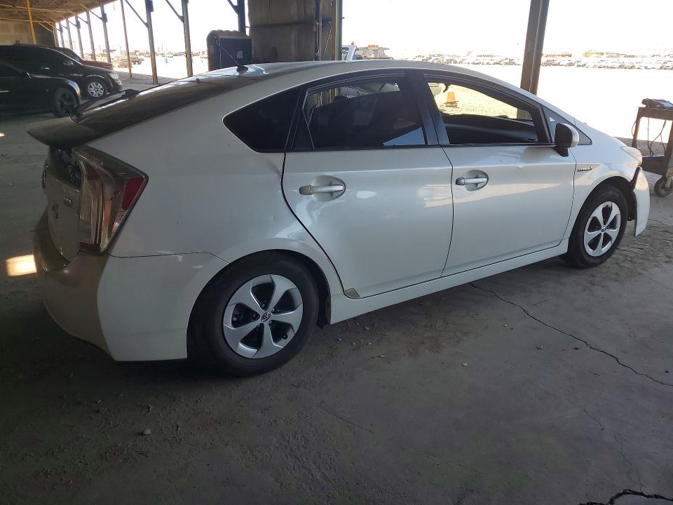2013 Toyota Prius VIN JTDKN3DU5D5571775 COPART salvage auction — SIDE, Az - Cert Of Title - Salvage, sold $1,050 on 2026-07-06 (photo 3)