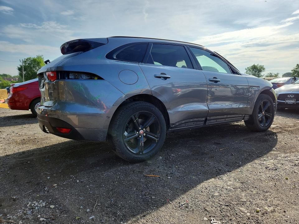2020 Jaguar F-pace VIN SADCP2FX3LA618232 COPART salvage auction — FRONT END, Md - Cert Of Salvage > 75% Damage, sold $5,500 on 2026-07-07 (photo 3)