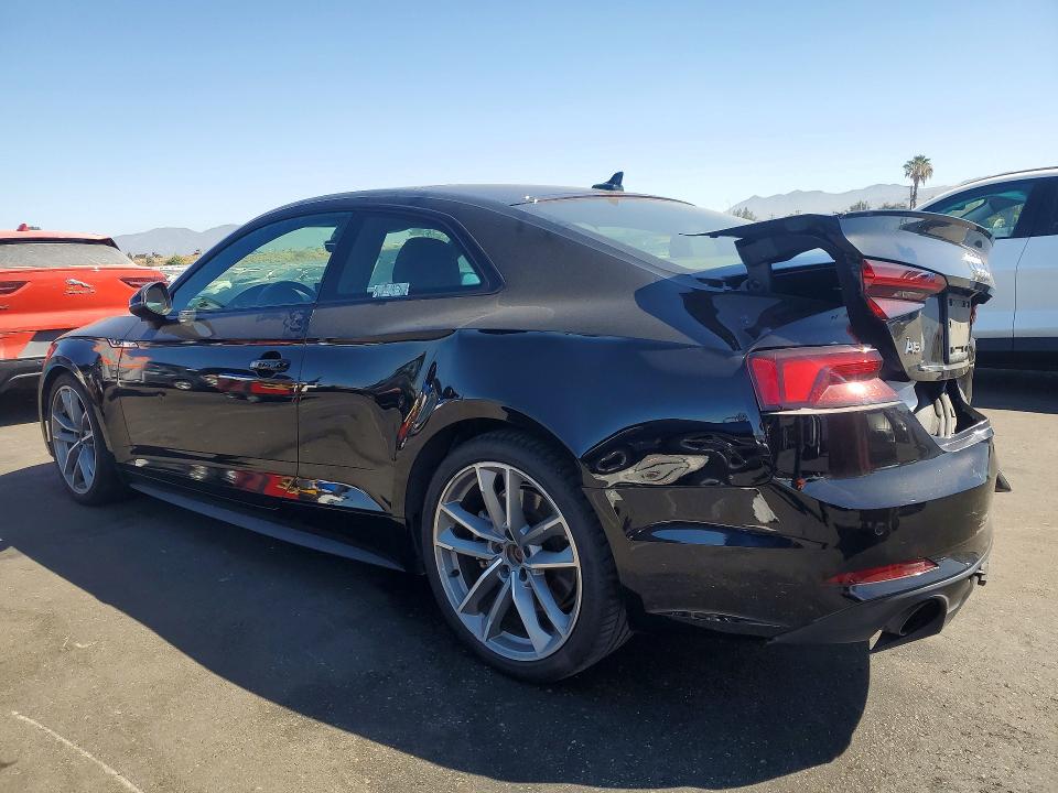 2019 Audi VIN WAUTNAF51KA066820 COPART salvage auction — REAR END, Ca - Salvage Certificate, sold $4,650 on 2026-07-06 (photo 2)