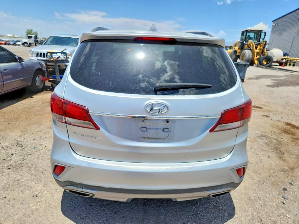 2017 Hyundai Santa fe VIN KM8SM4HF0HU205265 COPART salvage auction — MECHANICAL, AZ - CERT OF TITLE-RESTORED SALVAGE, sold $875 on 2026-07-24 (photo 6)