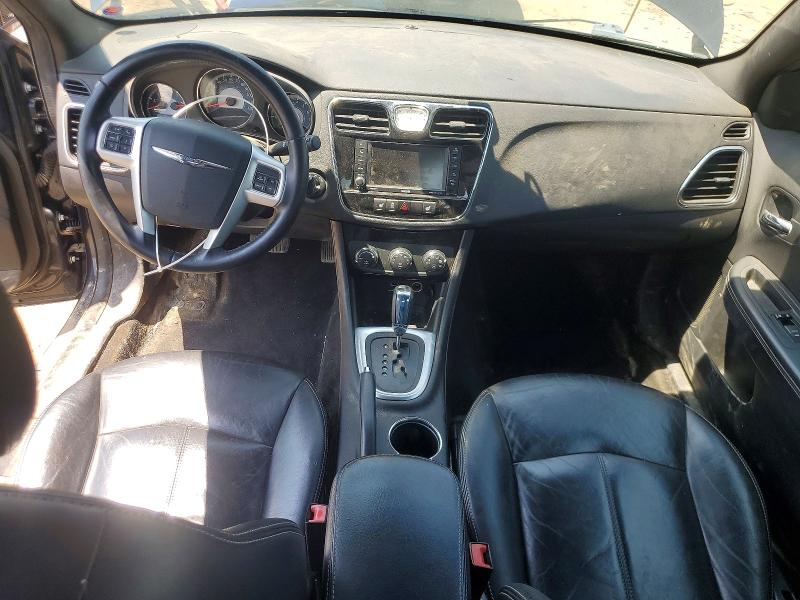 2012 Chrysler 200 VIN 1C3CCBCG9CN326643 COPART salvage auction — FRONT END, Mi - Dealer Only Clean Title (P), sold $400 on 2026-07-10 (photo 8)