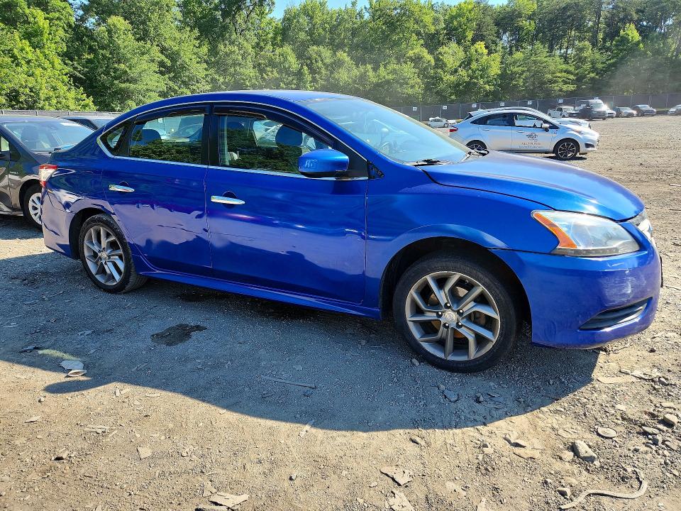 2014 Nissan Sentra VIN 3N1AB7AP7EY322086 COPART salvage auction — MECHANICAL, MD - CERT OF TITLE-REBUILT SALVAGE, sold $400 on 2026-07-02 (photo 4)
