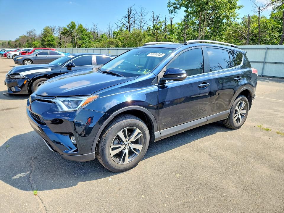 2017 Toyota Rav 4 VIN JTMWFREVXHJ142430 COPART salvage auction — REAR END, Wv - Salvage Certificate, sold $3,900 on 2026-07-22 (photo 1)