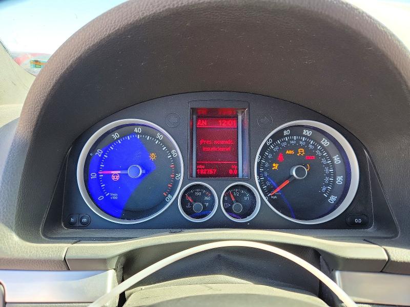 2008 Volkswagen Gti VIN WVWEV71K88W260798 COPART salvage auction — FRONT END, Ut - Salvage Certificate, sold $625 on 2026-07-28 (photo 9)