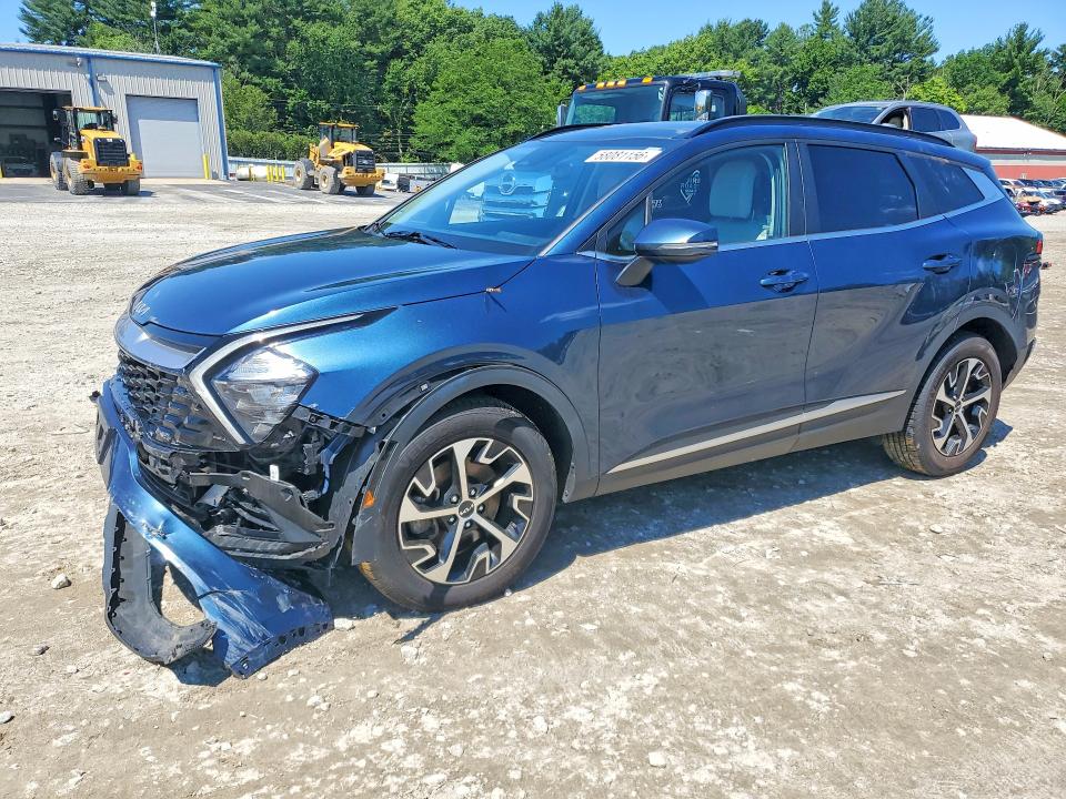 2023 Kia Sportage VIN KNDPVCAG6P7025385 COPART salvage auction — FRONT END, Ma - Cert Of Title-Salvage, sold $12,400 on 2026-07-27 (photo 1)