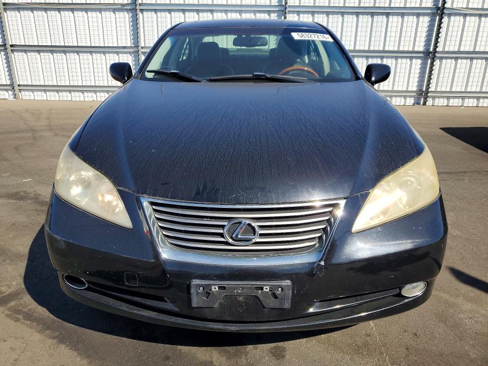 2009 Lexus Es 350 VIN JTHBJ46G192323541 COPART salvage auction — REAR END, Ca - Salvage Certificate, sold $3,250 on 2026-07-06 (photo 5)