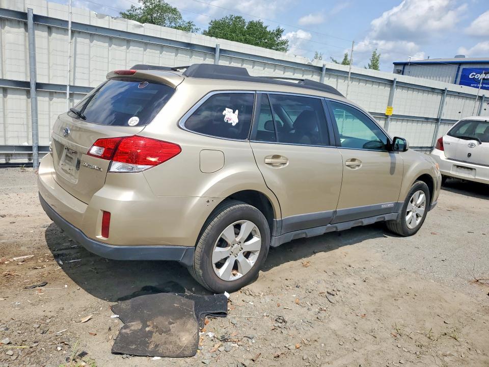 2010 Subaru Outback VIN 4S4BRCGC5A3355631 COPART salvage auction — FRONT END, GA - CERTIFICATE OF TITLE, sold $325 on 2026-07-02 (photo 3)