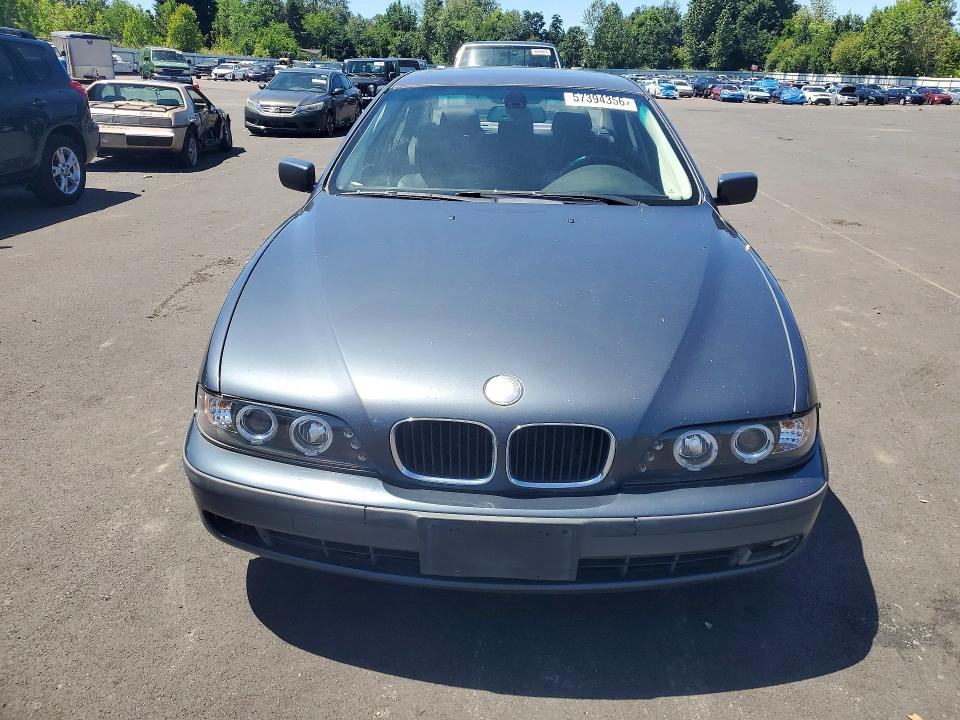 2000 BMW 5er VIN WBADM5345YBY18399 COPART salvage auction — REAR END, Or - Salvage Title Certificate, sold $500 on 2026-08-12 (photo 5)