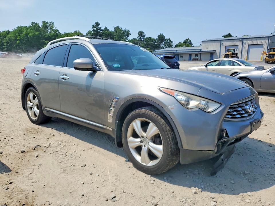 2011 Infiniti Fx35 VIN JN8AS1MWXBM733286 COPART salvage auction — FRONT END, Ma - Cert Of Title-Reconstrctd Coll, sold $500 on 2026-07-13 (photo 4)