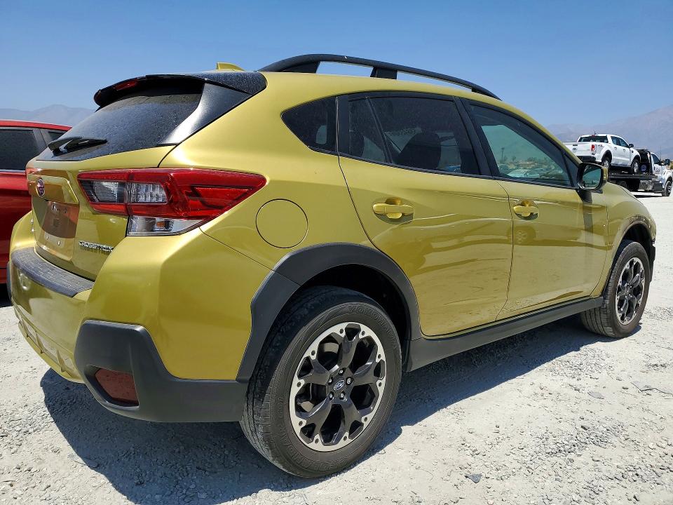 2022 Subaru Crosstrek VIN JF2GTAPC3NH251469 COPART salvage auction — FRONT END, Ca - Salvage Certificate, sold $7,100 on 2026-07-08 (photo 3)