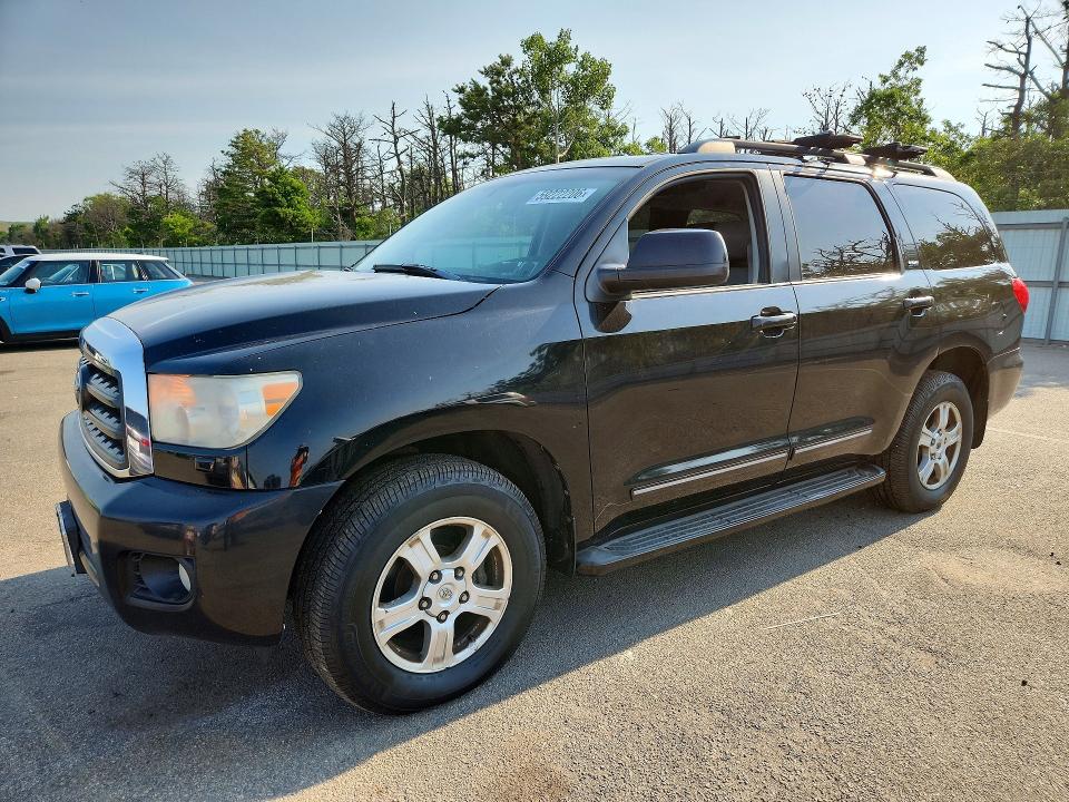 2008 Toyota Sequoia VIN 5TDBY64A18S013033 COPART salvage auction — UNDERCARRIAGE, Ny - Certificate Of Title, sold $2,700 on 2026-07-13 (photo 1)