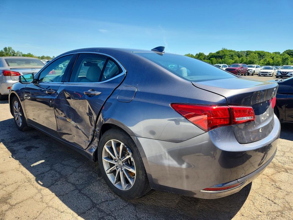 2020 Acura Tlx VIN 19UUB1F35LA005908 COPART salvage auction — SIDE, Ct - Cert Of Title-Salvage, sold $6,200 on 2026-07-31 (photo 2)