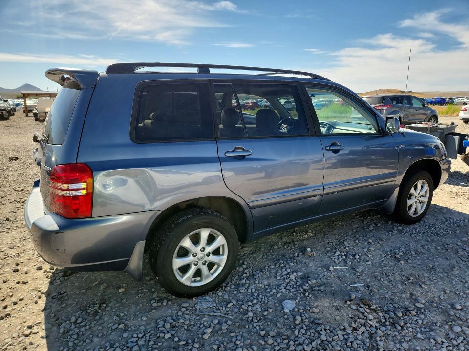 2003 Toyota Highlander VIN JTEHD21A230025122 COPART salvage auction — MINOR DENT/SCRATCHES, Ut - Certificate Of Title (P), sold $425 on 2026-07-17 (photo 3)
