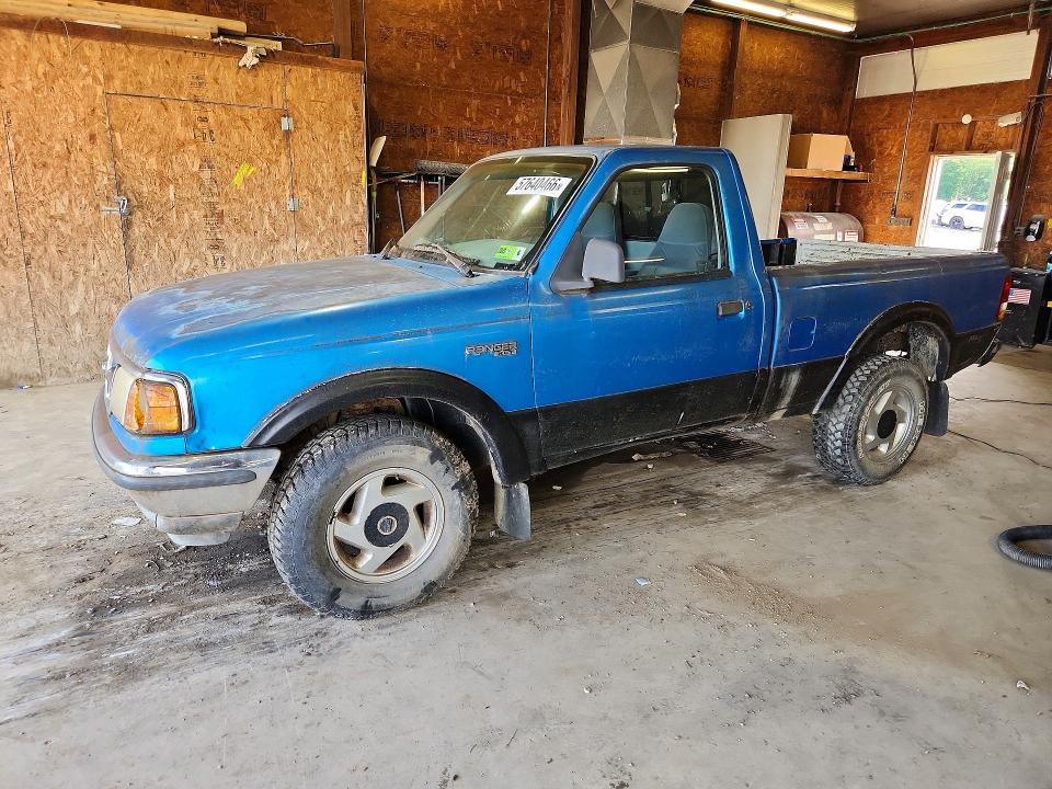 1993 Ford Ranger VIN 1FTCR11XXPUA64019 COPART salvage auction — MINOR DENT/SCRATCHES, Wv - Non Public Clean Title, sold $175 on 2026-07-09 (photo 1)