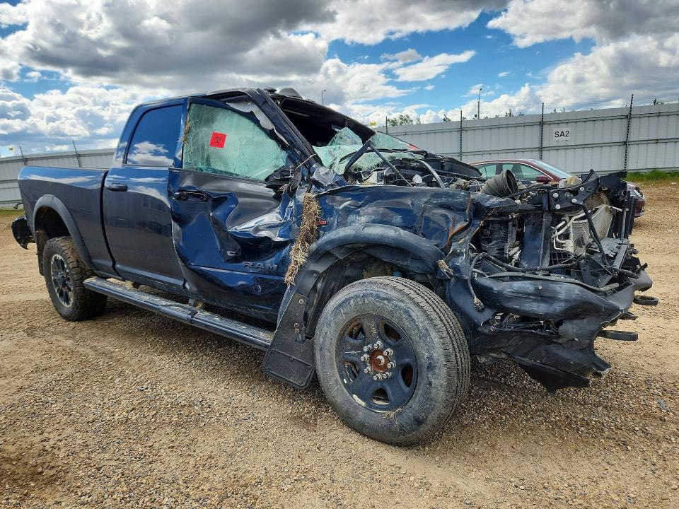 2024 Ram 2500 VIN 3C6UR5ELXRG336911 COPART salvage auction — ROLLOVER, Ab - Oop - Active, sold $9,100 on 2026-07-09 (photo 4)