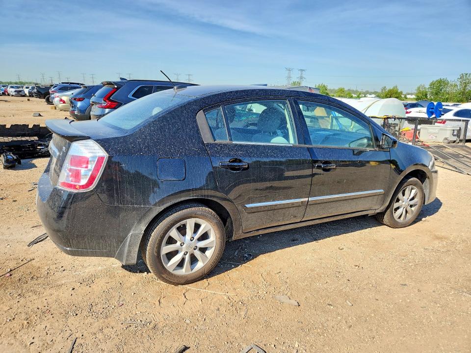 2011 Nissan Sentra VIN 3N1AB6AP0BL725233 COPART salvage auction — FRONT END, Il - Salvage Certificate, sold $300 on 2026-07-02 (photo 3)