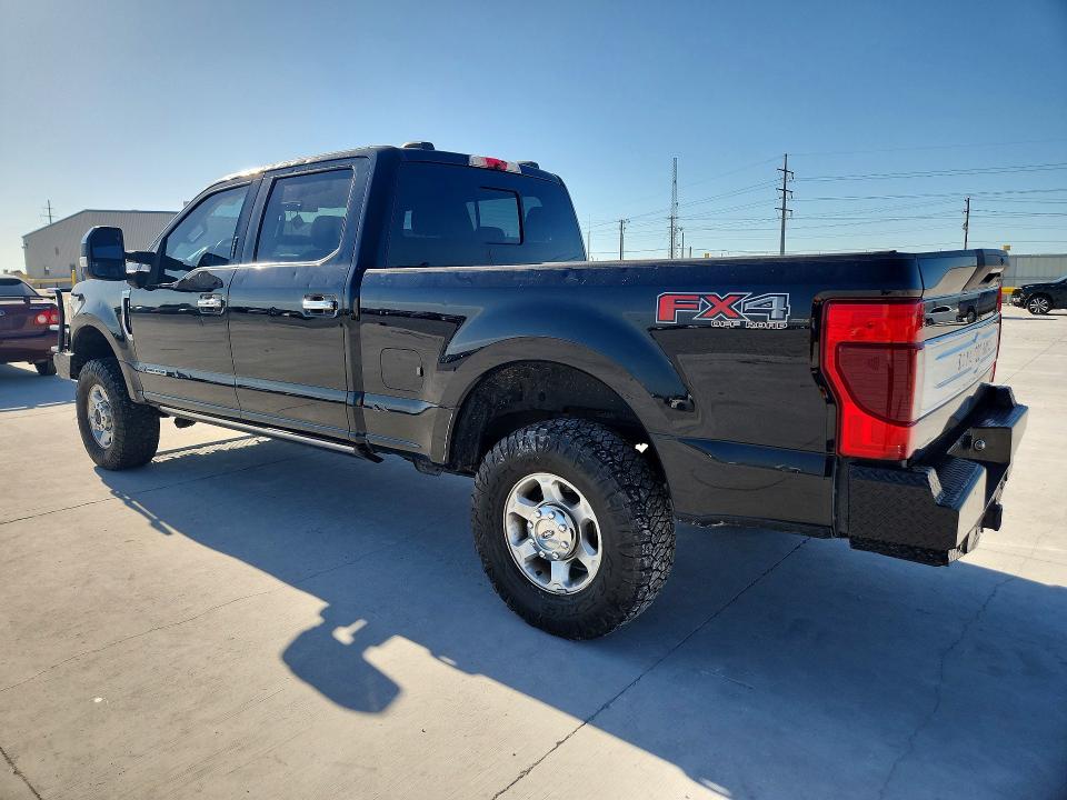 2020 Ford F250 VIN 1FT7W2BT8LED16351 COPART salvage auction — HAIL, Tx - Certificate Of Title, sold $11,000 on 2026-07-28 (photo 2)