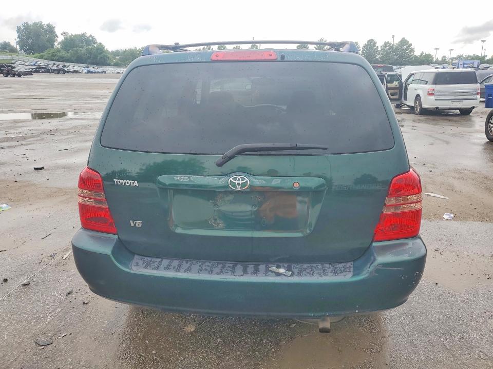 2002 Toyota Highlander VIN JTEGF21A920033027 COPART salvage auction — MINOR DENT/SCRATCHES, MO - CERTIFICATE OF TITLE (P), sold $300 on 2026-07-31 (photo 6)