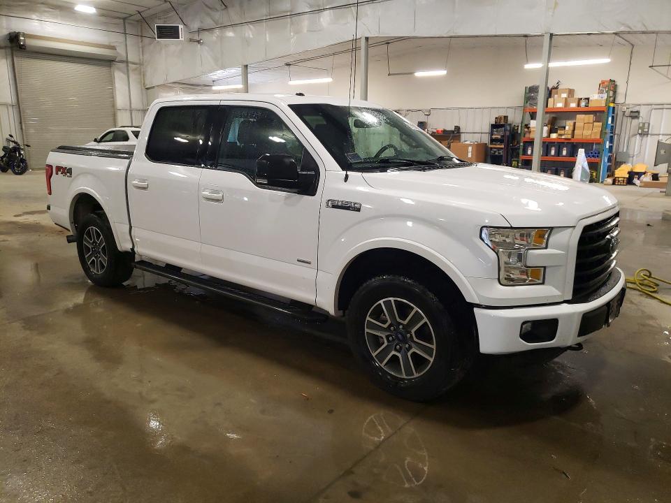 2016 Ford F-150 VIN 1FTEW1EP8GKF69905 COPART salvage auction — HAIL, Mn - Cert Of Title-Salvage, sold $10,100 on 2026-09-04 (photo 4)