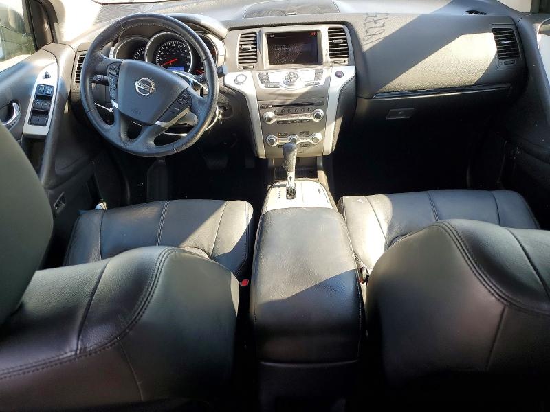 2013 Nissan Murano VIN JN8AZ1MU2DW204450 COPART salvage auction — FRONT END, MT - DIS/DLR/EXP ONLY CLEAN TITLE, sold $625 on 2026-07-30 (photo 8)