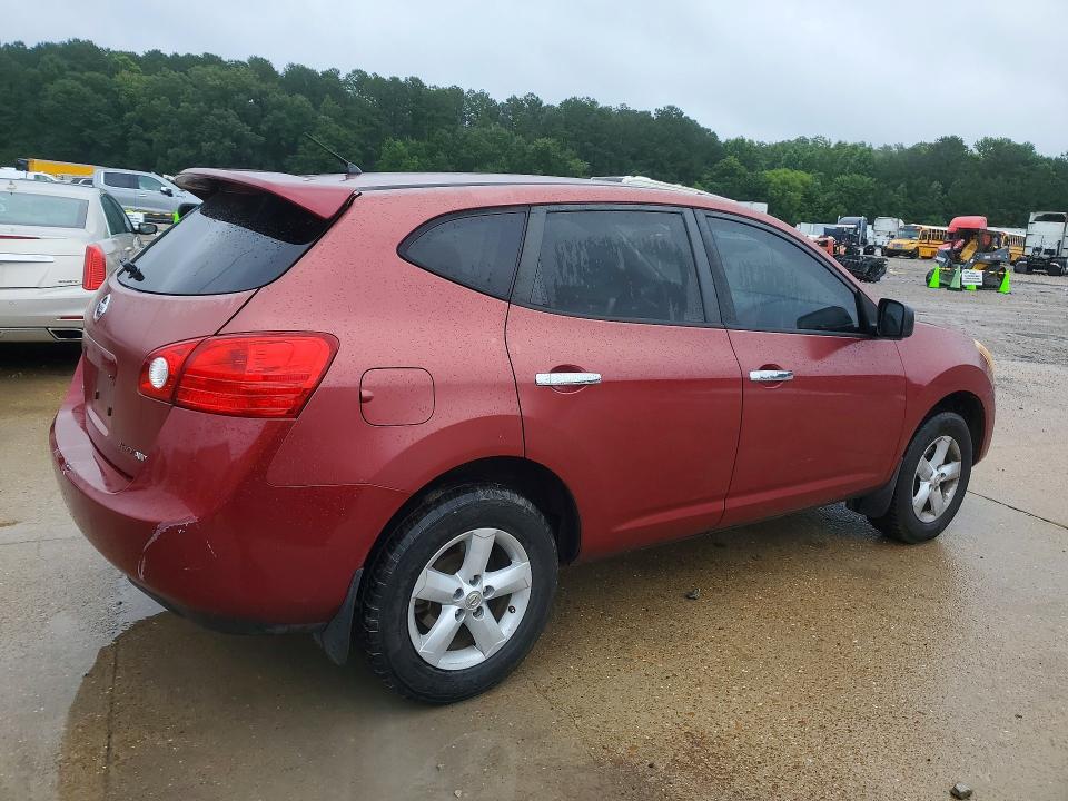 2010 Nissan Rogue VIN JN8AS5MV9AW129603 COPART salvage auction — MINOR DENT/SCRATCHES, Ms - Cert Of Title-Salvaged, sold $700 on 2026-07-10 (photo 3)