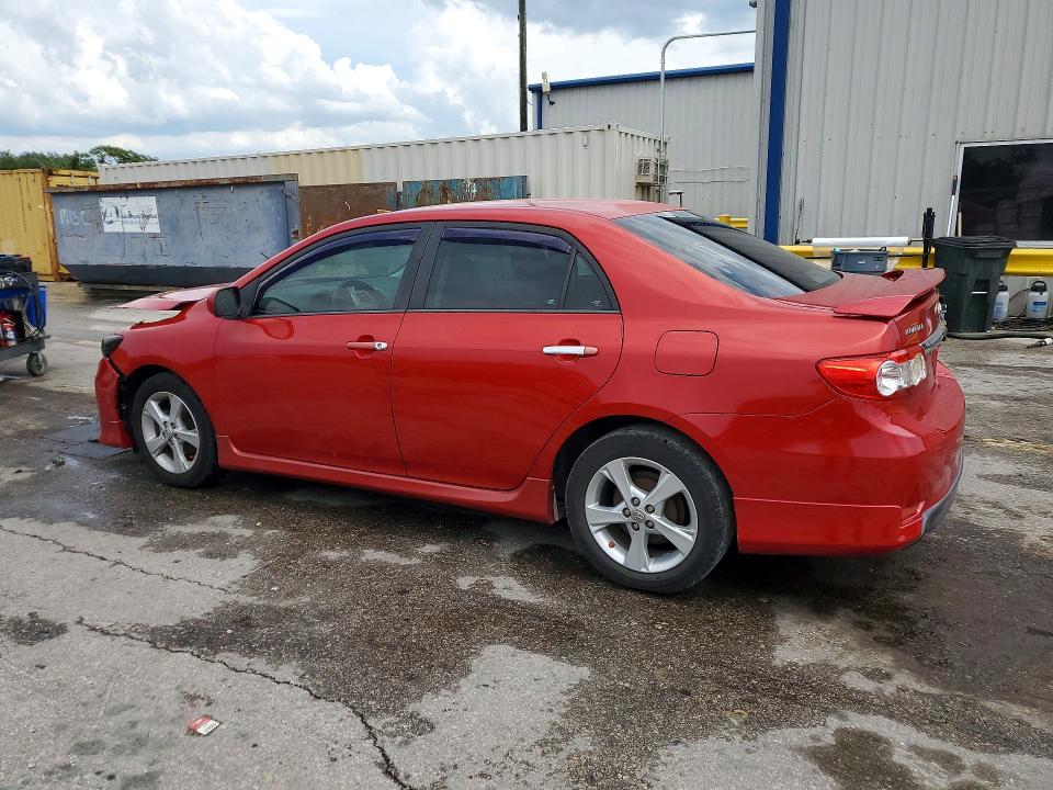 2013 Toyota Corolla VIN 5YFBU4EE8DP156503 COPART salvage auction — FRONT END, Fl - Cert Of Title Slvg Rebuildable, sold $2,050 on 2026-07-14 (photo 2)