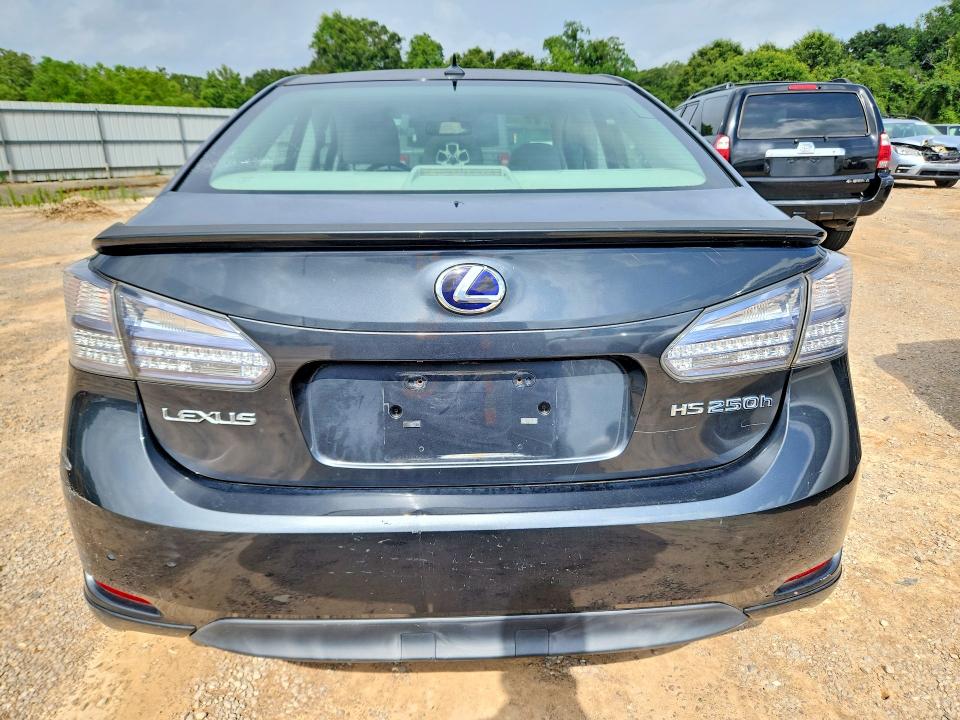 2010 Lexus Hs 250h VIN JTHBB1BA0A2017724 COPART salvage auction — FRONT END, Oh - Certificate Of Title, sold $2,600 on 2026-07-28 (photo 6)