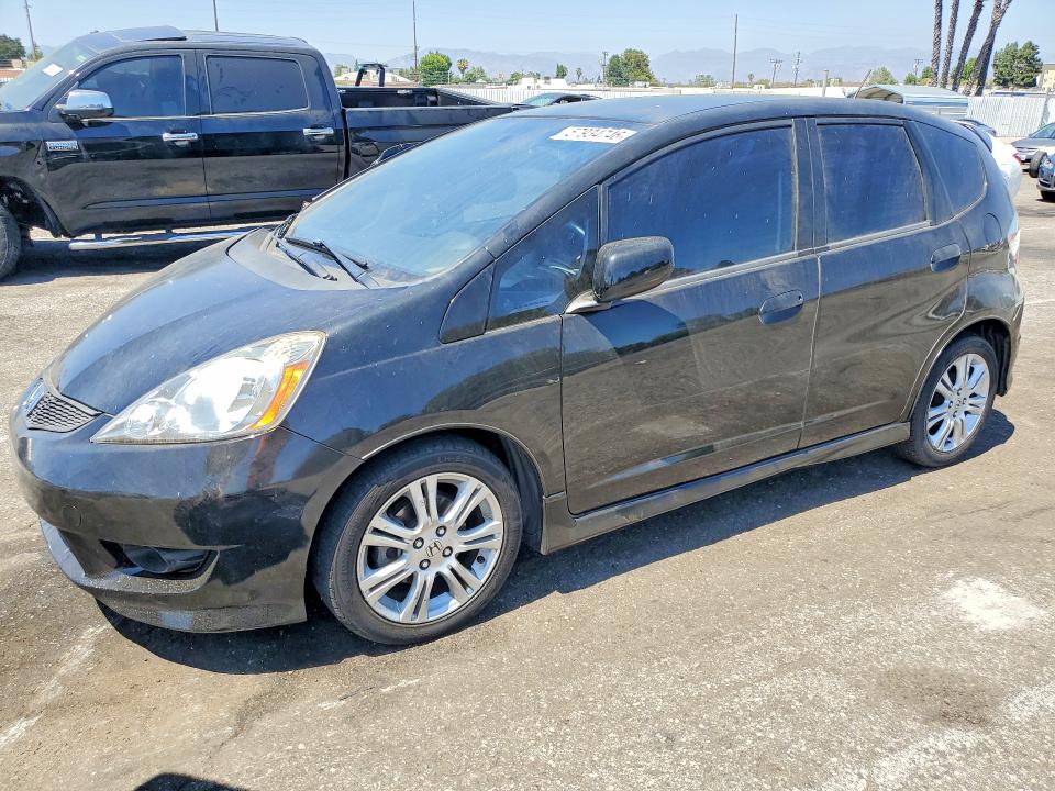 2011 Honda Fit VIN JHMGE8H53BC004574 COPART salvage auction — SIDE, Ca - Salvage Certificate, sold $1,450 on 2026-07-02 (photo 1)