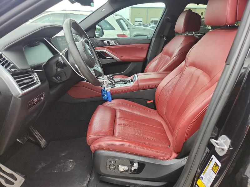 2020 BMW X6 VIN 5UXCY6C06L9C89665 COPART salvage auction — FRONT END, Tx - Salvage Vehicle Title, sold $25,500 on 2026-07-30 (photo 7)