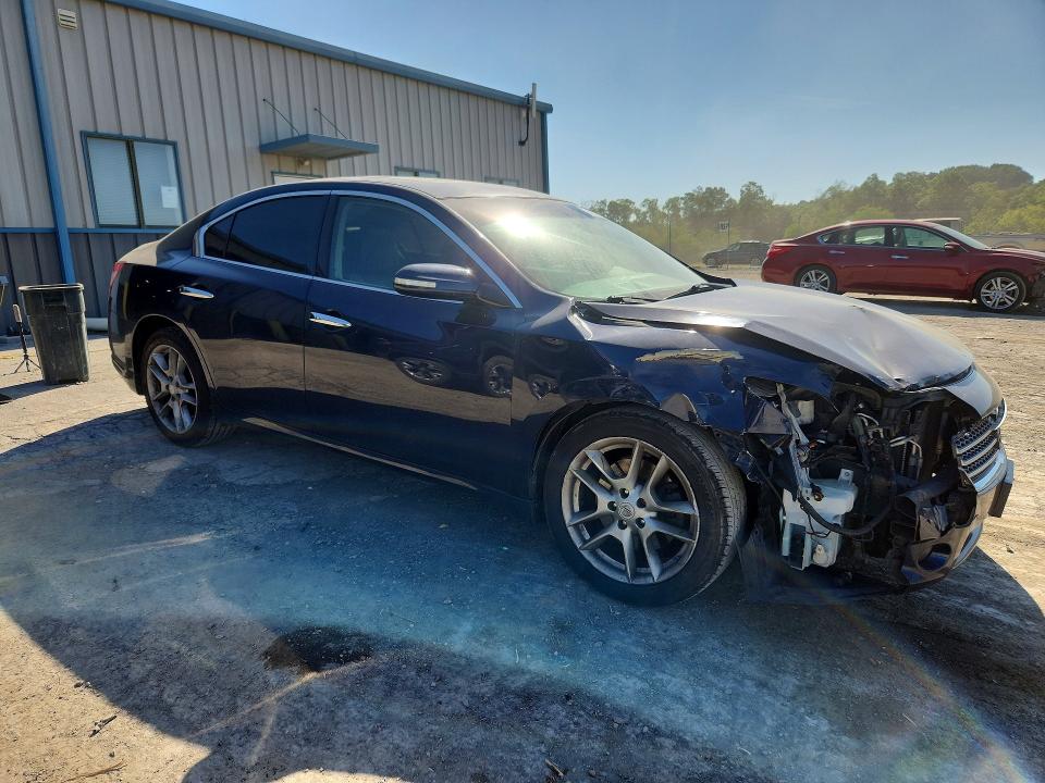 2011 Nissan Maxima VIN 1N4AA5AP3BC818338 COPART salvage auction — FRONT END, Pa - Certificate Of Salvage, sold $375 on 2026-07-02 (photo 4)
