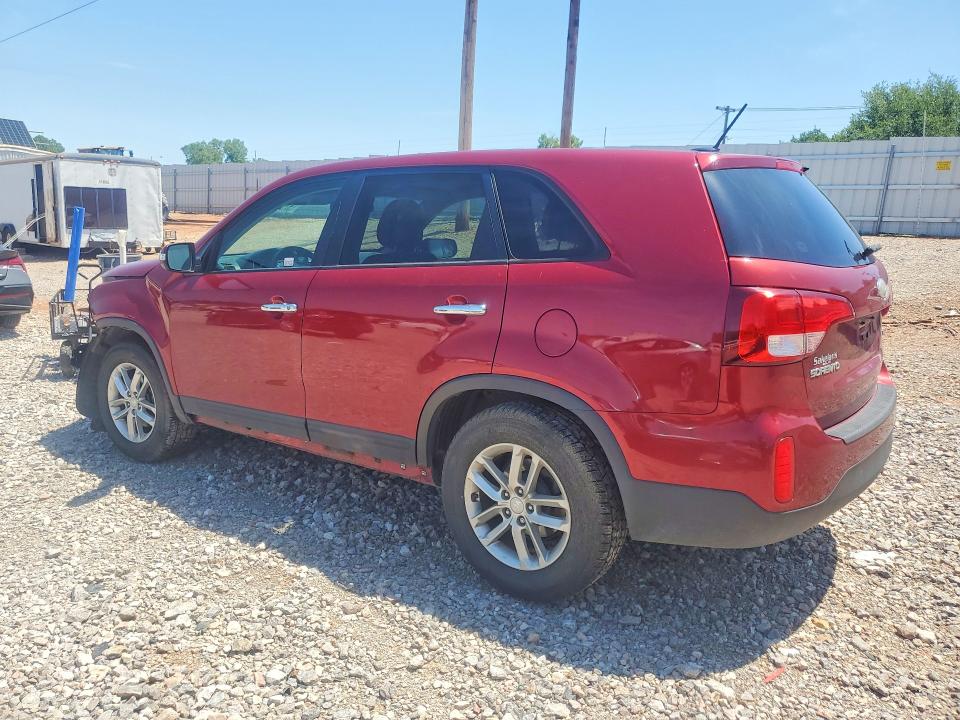 2014 Kia Sorento VIN 5XYKT3A65EG429382 COPART salvage auction — FRONT END, OK - CERT OF TITLE-SALVAGE, sold $775 on 2026-07-28 (photo 2)