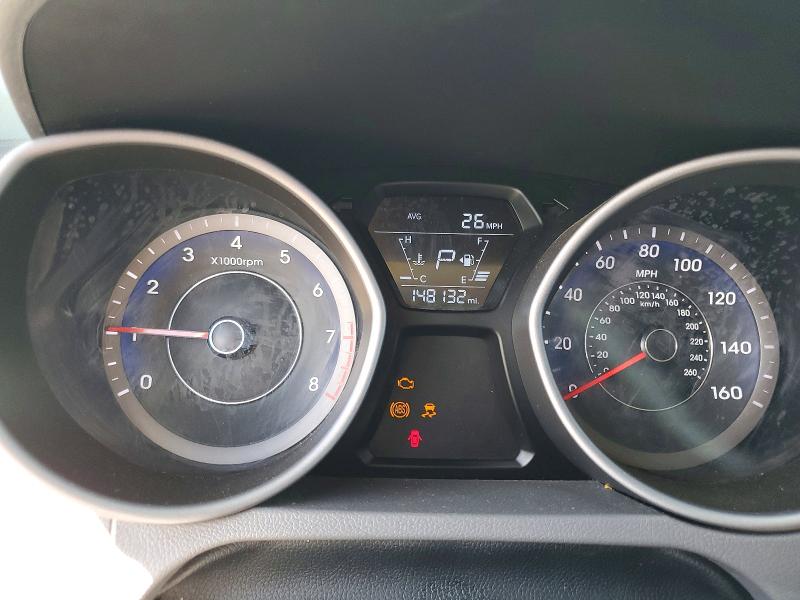 2014 Hyundai Elantra VIN KMHDH4AE3EU184700 COPART salvage auction — FRONT END, Ut - Certificate Of Title, sold $425 on 2026-07-10 (photo 9)