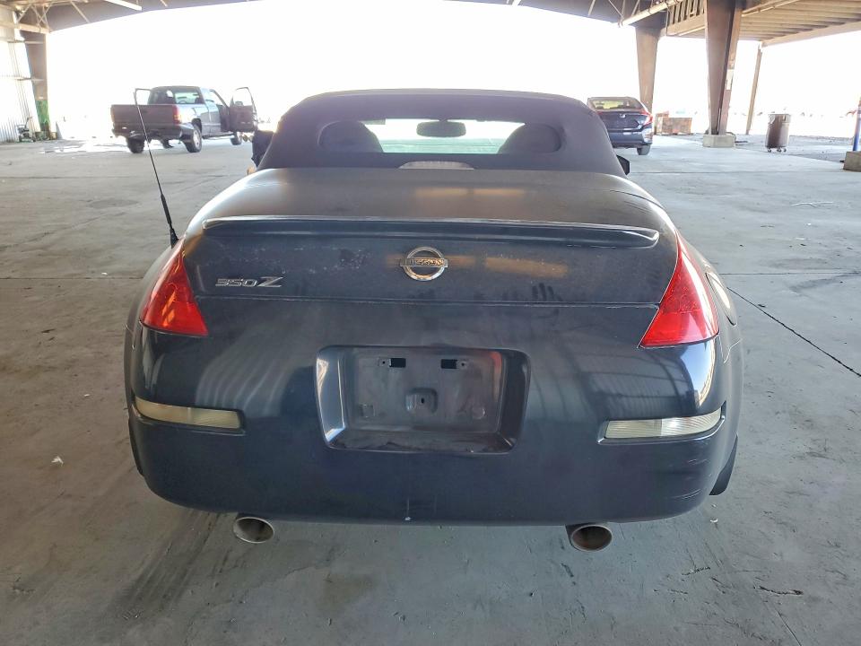 2007 Nissan 350z VIN JN1BZ36AX7M651416 COPART salvage auction — FRONT END, Ca - Salvage Certificate, sold $250 on 2026-07-23 (photo 6)