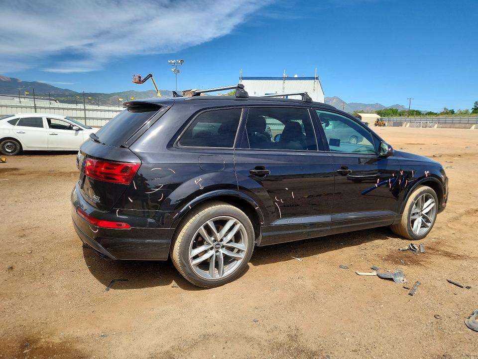 2018 Audi Q7 VIN WA1VAAF71JD050908 COPART salvage auction — FRONT END, CO - SALVAGE TITLE, sold $9,700 on 2026-07-08 (photo 3)