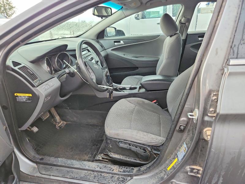 2013 Hyundai Sonata VIN 5NPEB4AC3DH529371 COPART salvage auction — HAIL, Id - Certificate Of Title, sold $575 on 2026-07-09 (photo 7)