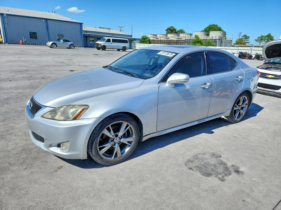 2010 Lexus Is 250 VIN JTHBF5C21A2097361 COPART salvage auction — FRONT END, Ok - Certificate Of Title, sold $900 on 2026-07-10 (photo 1)