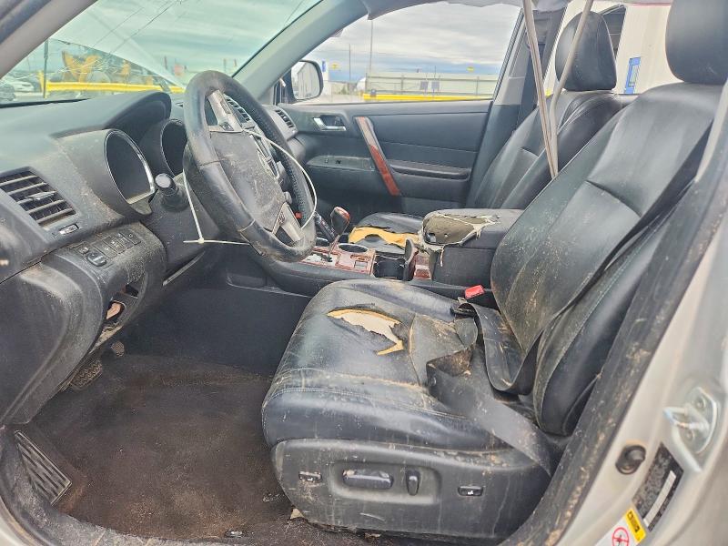 2013 Toyota Highlander VIN 5TDYK3EH9DS129306 COPART salvage auction — ALL OVER, Ok - Cert Of Title-Salvage, sold $2,350 on 2026-07-08 (photo 7)