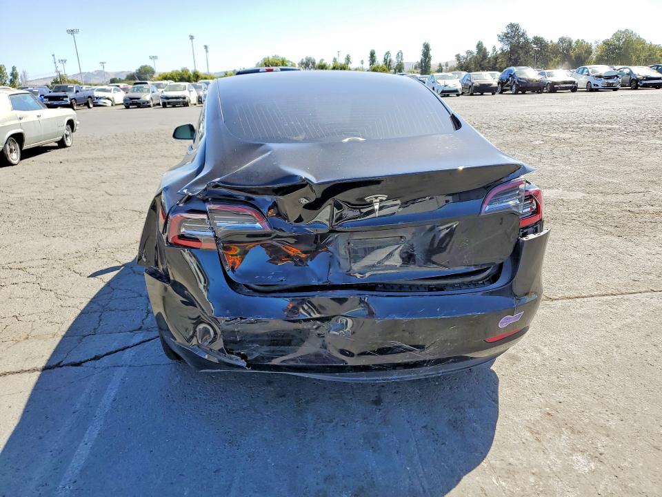 2019 Tesla Model 3 VIN 5YJ3E1EA9KF419281 COPART salvage auction — REAR END, CA - SALVAGE CERTIFICATE, sold $2,650 on 2026-07-24 (photo 6)