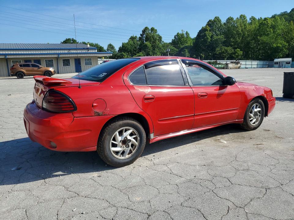 2003 Pontiac Grand am VIN 1G2NF52F43C132060 COPART salvage auction — VANDALISM, Wv - Salvage Certificate, sold $150 on 2026-07-09 (photo 3)