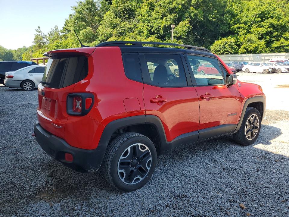 2017 Jeep VIN ZACCJBCB1HPE61460 COPART salvage auction — MINOR DENT/SCRATCHES, Ms - Cert Of Title-Salvaged, sold $1,250 on 2026-07-15 (photo 3)
