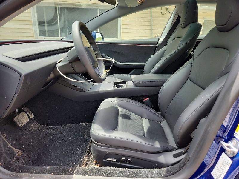 2025 Tesla VIN 5YJ3E1EB5SF951572 COPART salvage auction — FRONT END, Oh - Cert Of Title-Salvage, sold $12,900 on 2026-07-22 (photo 7)