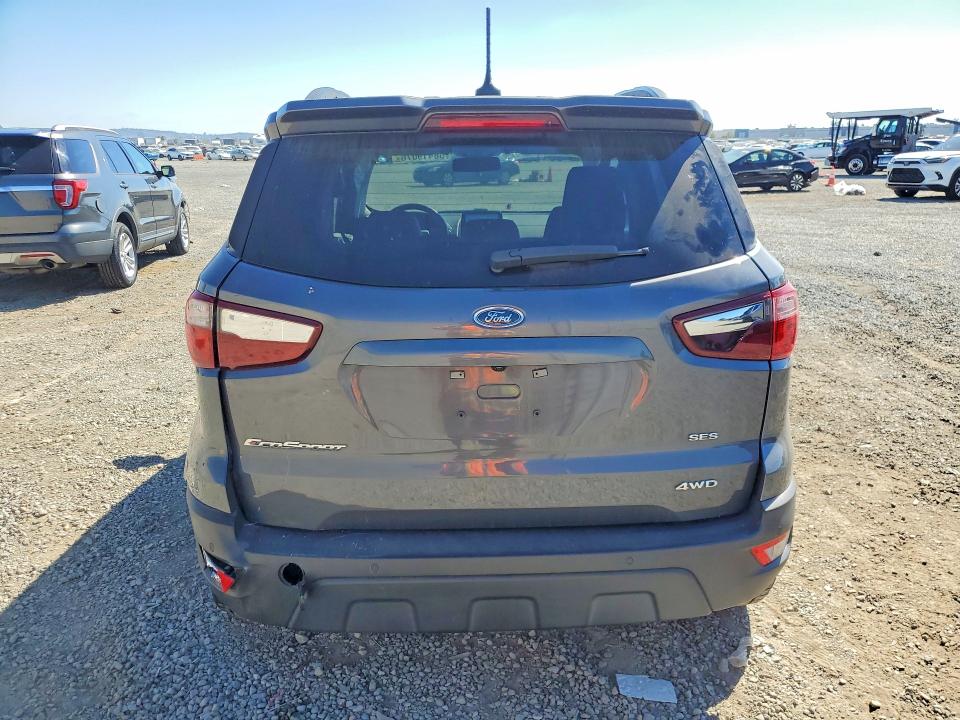 2020 Ford Ecosport VIN MAJ6S3JL1LC339499 COPART salvage auction — REAR END, Ca - Salvage Certificate, sold $1,900 on 2026-07-28 (photo 6)