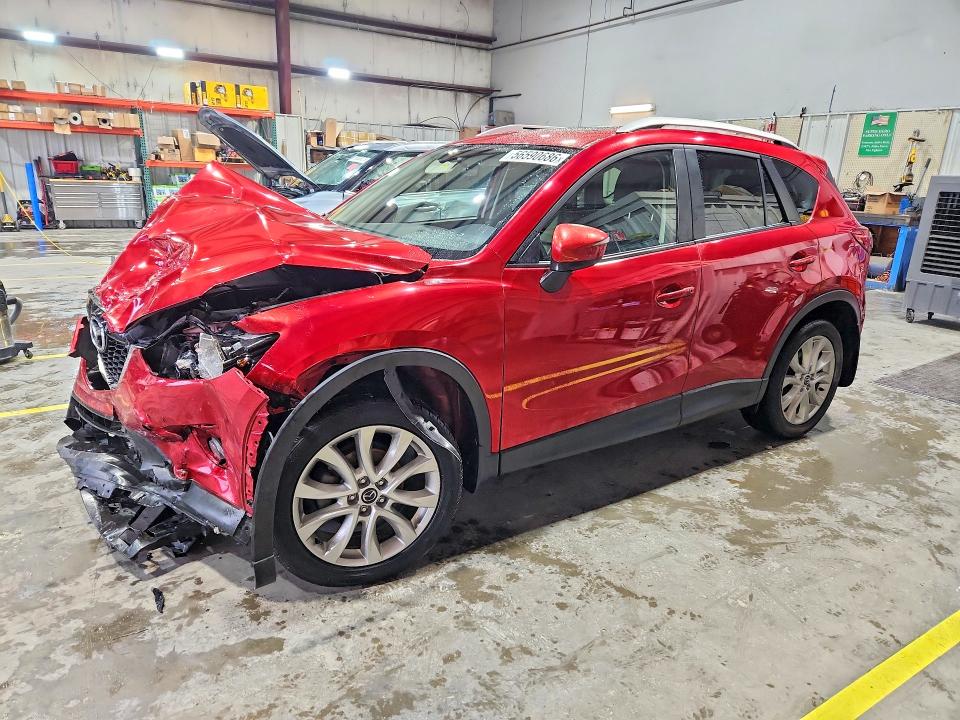 2015 Mazda Cx-5 VIN JM3KE2DY6F0505899 COPART salvage auction — FRONT END, Mo - Salvage Certificate Of Title, sold $1,250 on 2026-07-27 (photo 1)